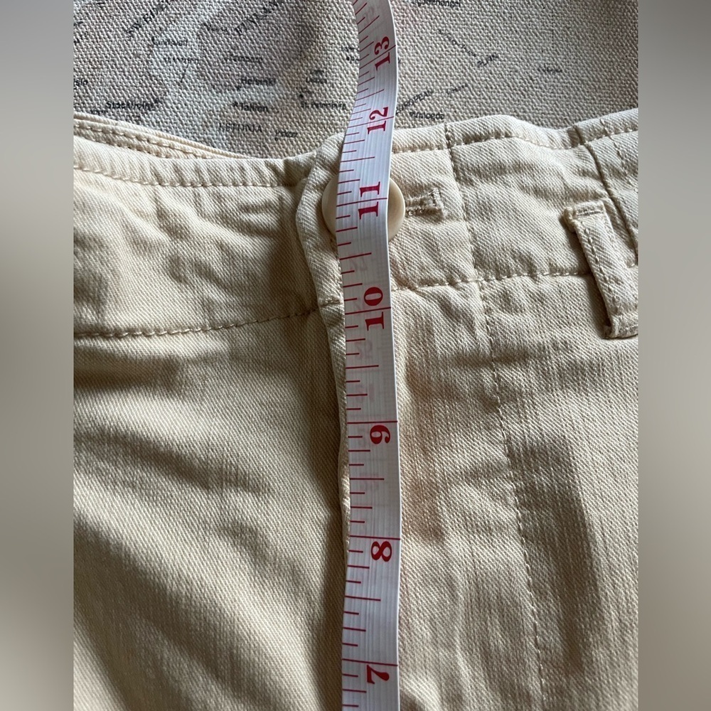 Maeve Anthropologie Remi Wide Leg Cropped Chino Pants Size 10 - Picture 12 of 15